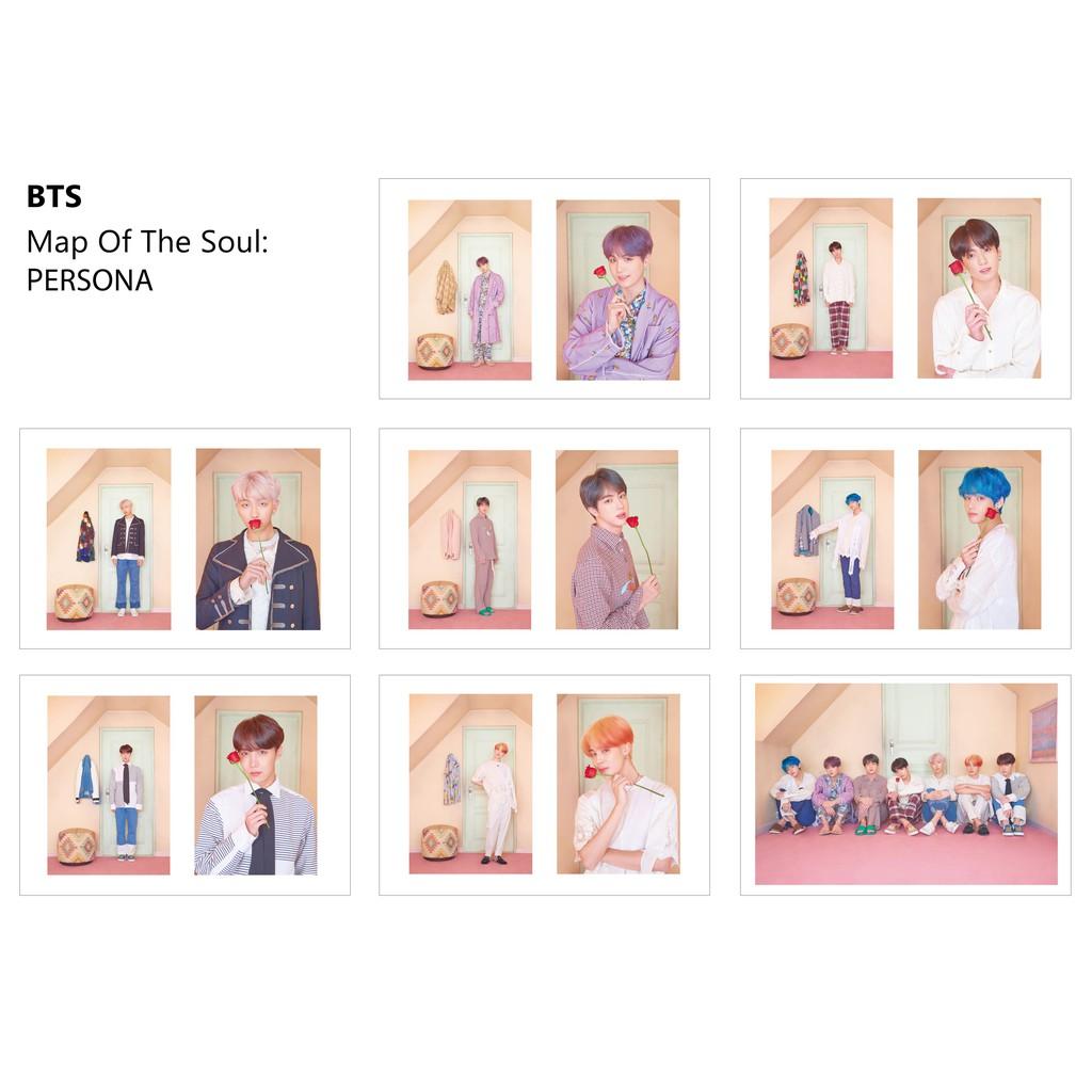 Bộ lomo card BTS Album "Map of the Soul: Persona" mới
