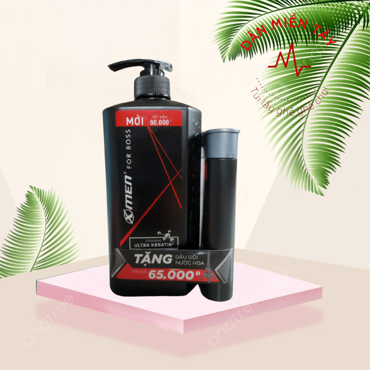 Dầu gội nước hoa x-men for boss intense 650g