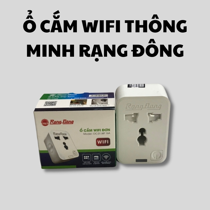 Ổ cắm điều khiển từ xa wifi đa năng tiện lợi
