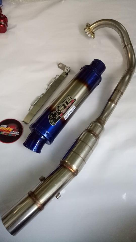 Pô STB full cổ bầu lắp exciter 150.