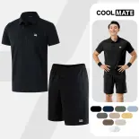 [TẶNG QUÀ ĐƠN TỪ 299K]Set đồ, bộ thể thao nam tập Gym, Pickleball ProMax S1 Áo Polo + Quần shorts mềm mại, thoáng khí, nhanh khô logo Coolmate