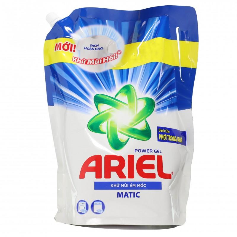 Nước Giặt Ariel Khử Mùi Ẩm Mốc Túi 1.25L