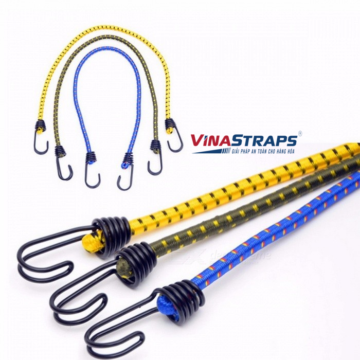 Combo 2 sợi Dây chằng , ràng hàng hóa móc thép 80cm-400cm