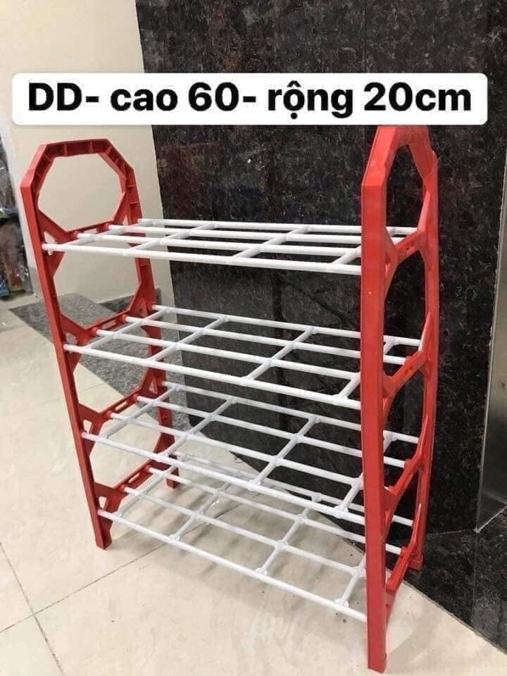 Kệ giày dép 4 tầng cao cấp, chắc chắn tiện lợi kệ để giày 4 tầng đa năng, giá để giày dép tiện dụng dễ lắp ráp