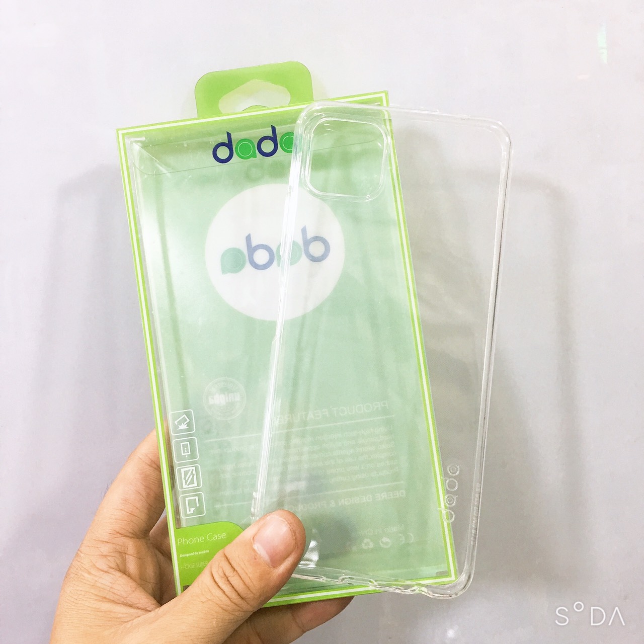 Ốp lưng samsung a22 5g ốp dẻo trong tpu loại tốt hiệu dada