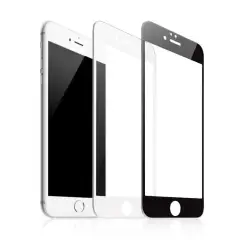 Kính cường lực full màn cho iPhone 6, 7, 8 (trắng, đen)