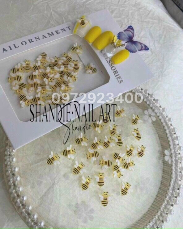 Chram ong trang trí móng ,phụ kiện đính móng - nail 937