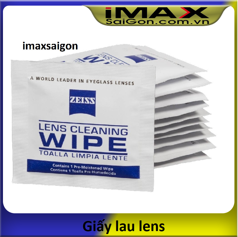 Combo 10 Giấy Zeiss lau lens, ống kính, mắt kính-Chính hãng.