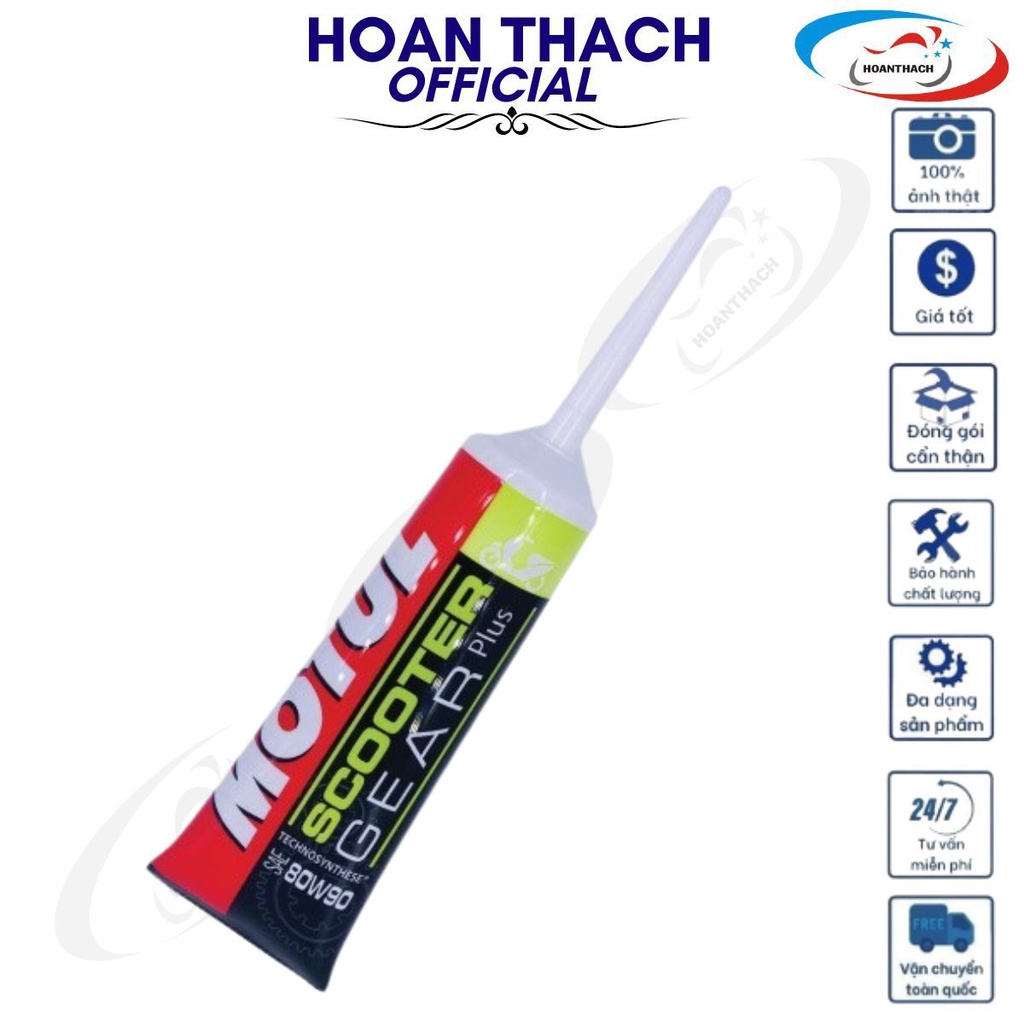 Dầu nhớt láp - nhớt hộp số - xe tay ga motul scooter gear plus 80w90 120ml mbk