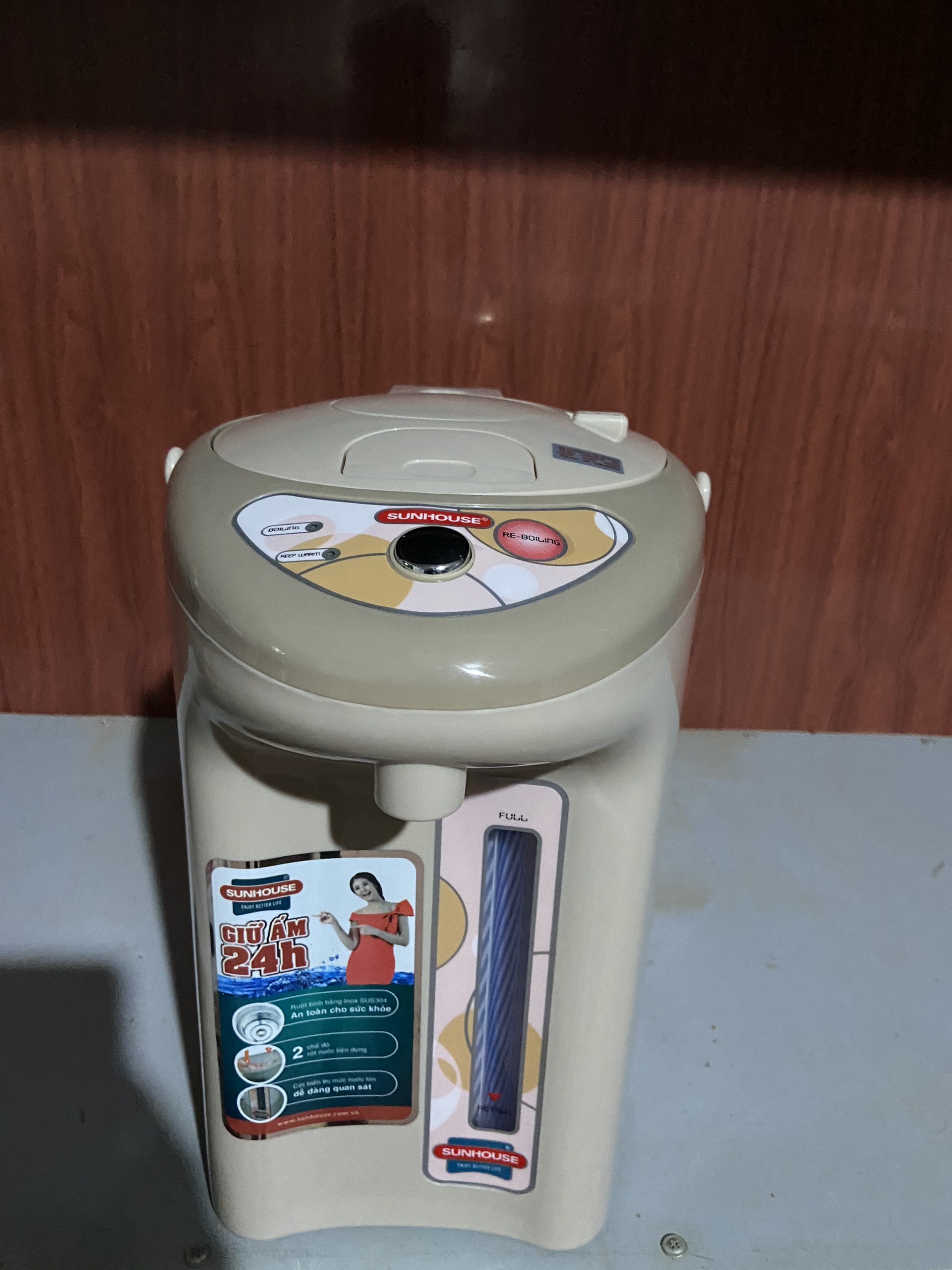 Bình thủy điện Sunhouse SHD1542 4.2 lít