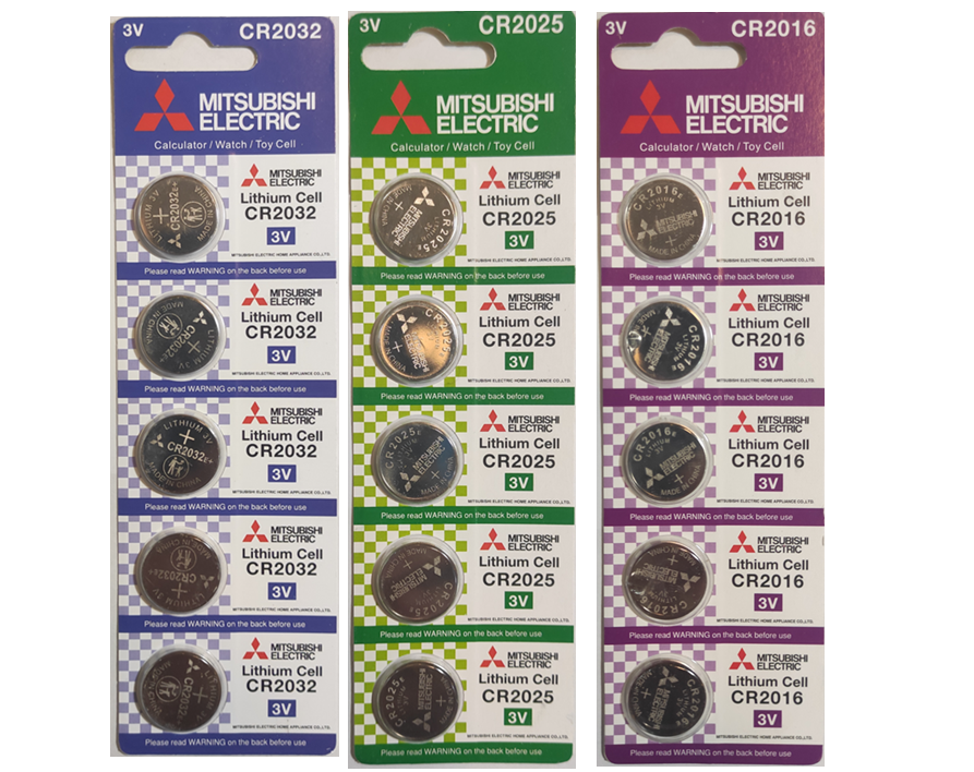 Pin cúc áo mitsubishi cr2032 / cr2025 / cr2016