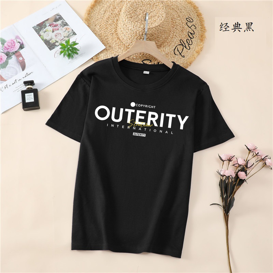 Áo thun nam nữ outerrity có size em bé từ 5-90kg