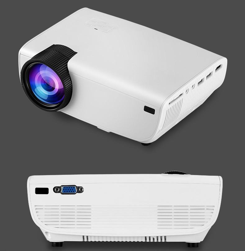 Home and garden - máy chiếu w50 3d hd1080p + tặng màn chiếu 100inch