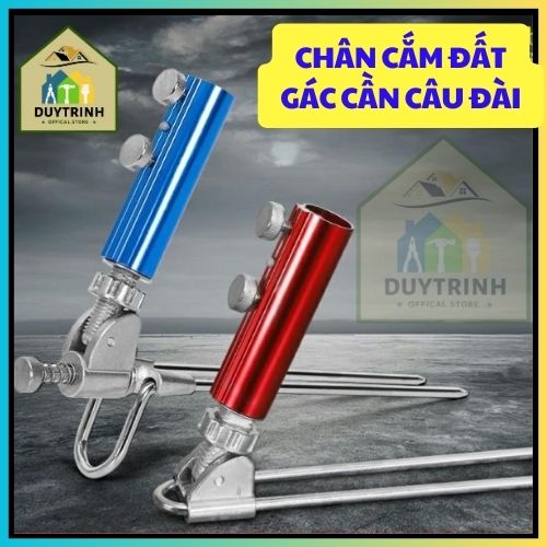 Chân cắm đất gác cần câu đài, chống cần câu đài, gác cần câu tay, chống cần đơn chất lượng