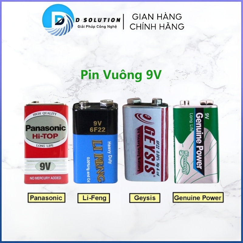 Pin 9v mới loại xịn