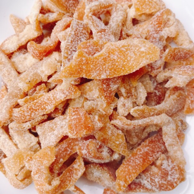 Mứt Quất Trần Bì DLFRESH Đặc Sản Đà Lạt Túi Zip 250gr