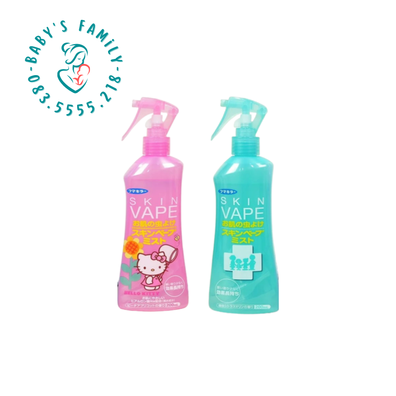 Xịt chống muỗi vs côn trùng skin vape nội địa nhật bản - chai 200ml
