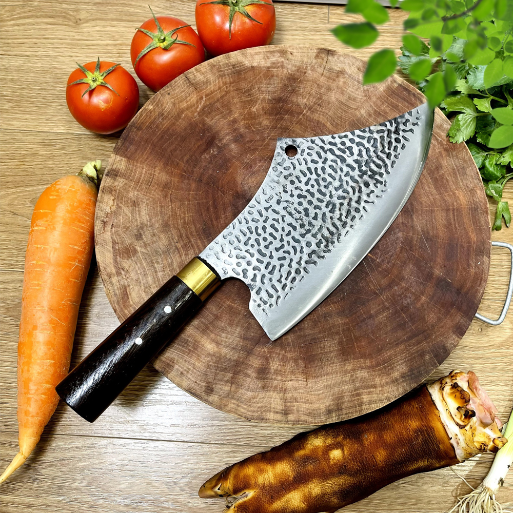 Dao chặt xương chặt gà vịt nhà bếp thép nhíp