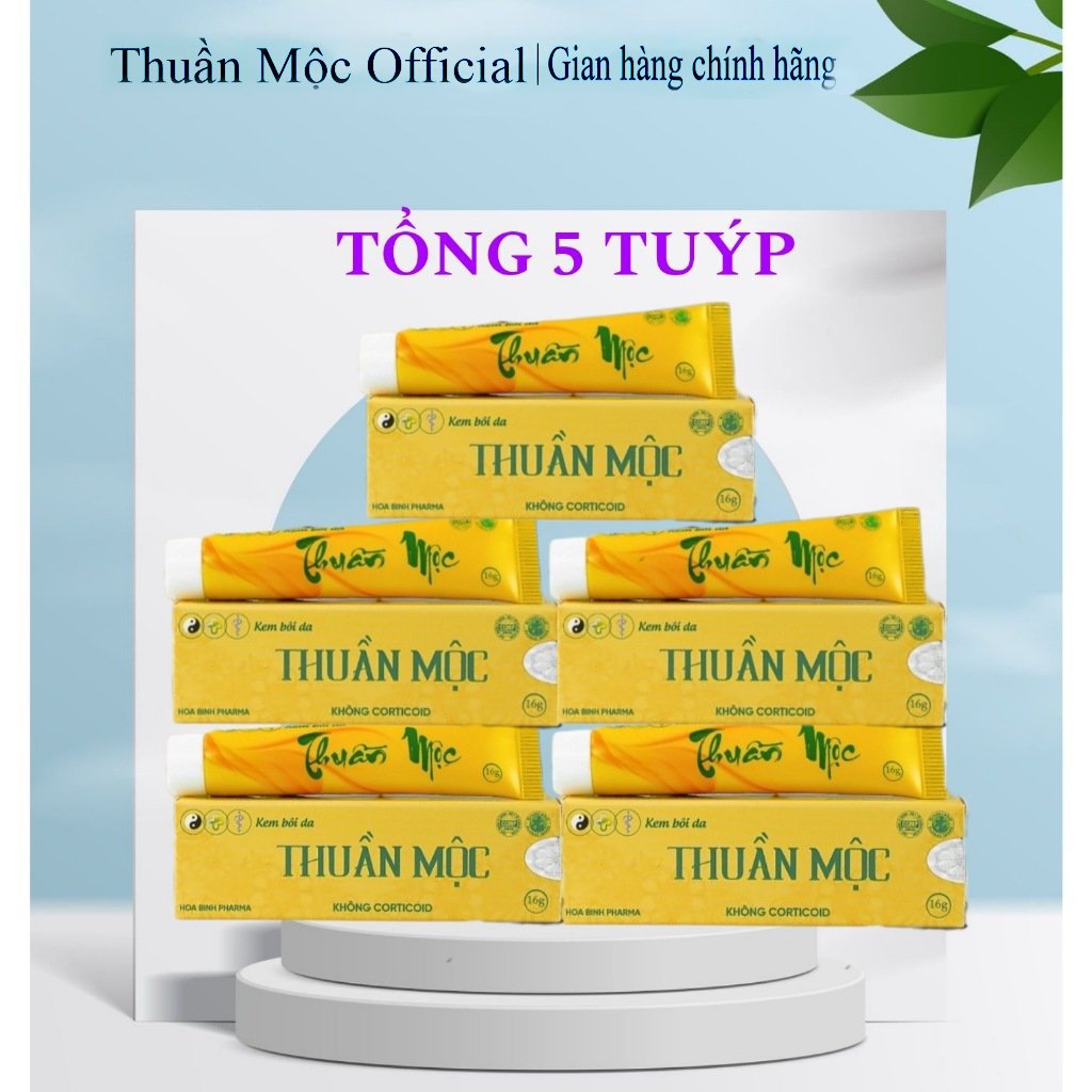COMBO 5 HỘP Thuần mộc của thanh mộc hương 16g hỗ trợ điều t bệnh da liễu, hắc lào, lang ben, nấm, nước ăn chân tay, chàm
