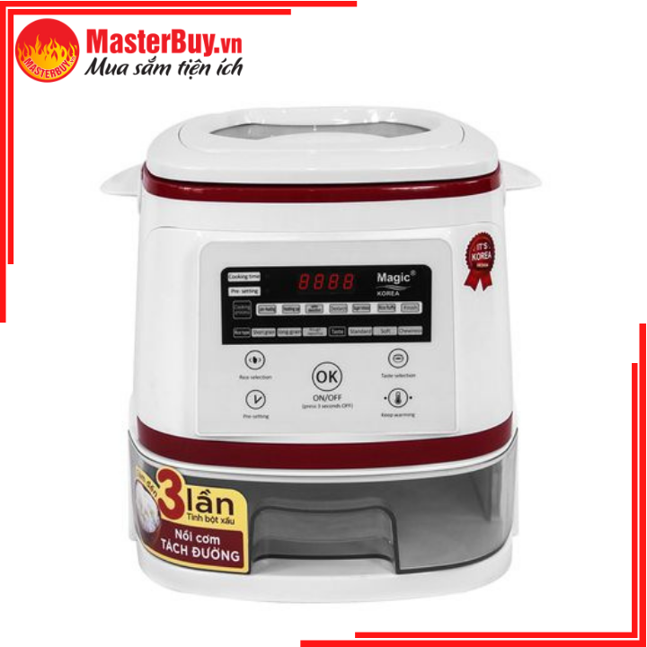 Nồi cơm điện tử tách đường magic korea a-511
