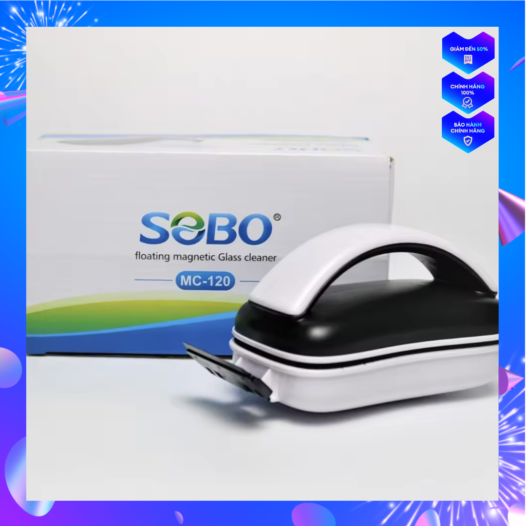 Nam châm chùi kính hồ cá loại tốt kết hơp cạo rêu sobo
