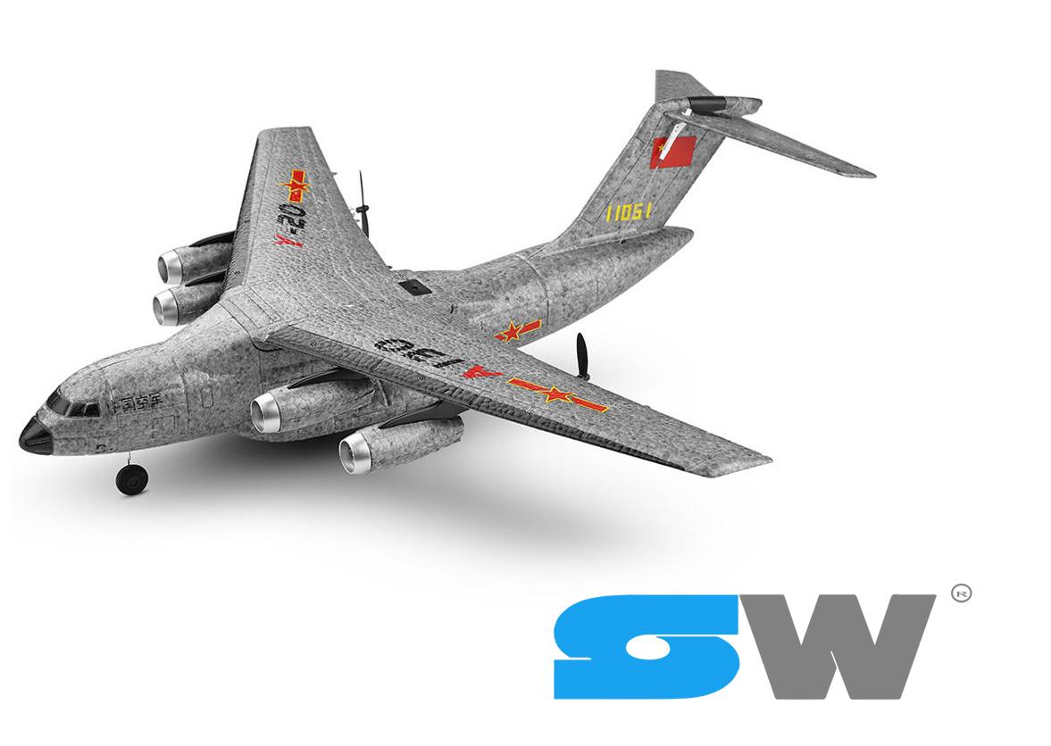 Máy bay cánh bằng điều khiển từ xa wltoys xk a130 2.4g 3ch thế hệ mới