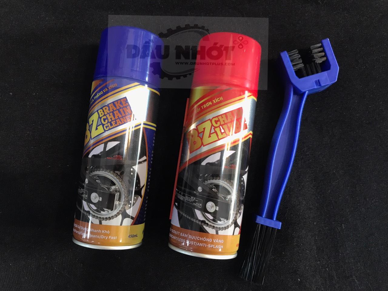 COMBO VỆ SINH BÔI TRƠN SÊN BZ 450ml