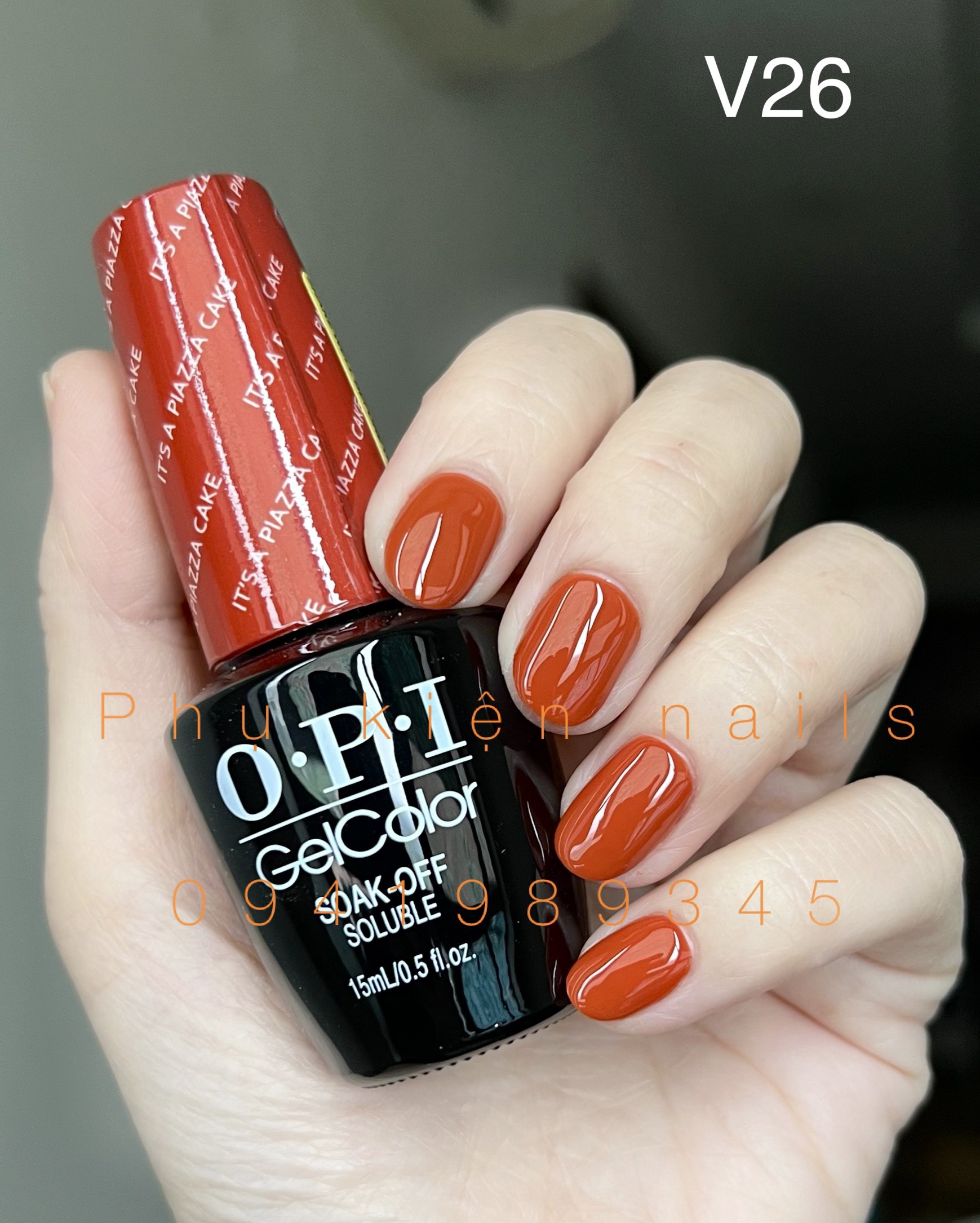 [HCM]Sale 50% Sơn Móng Tay -Sơn Gel Hơ Máy Opi (GCV26)