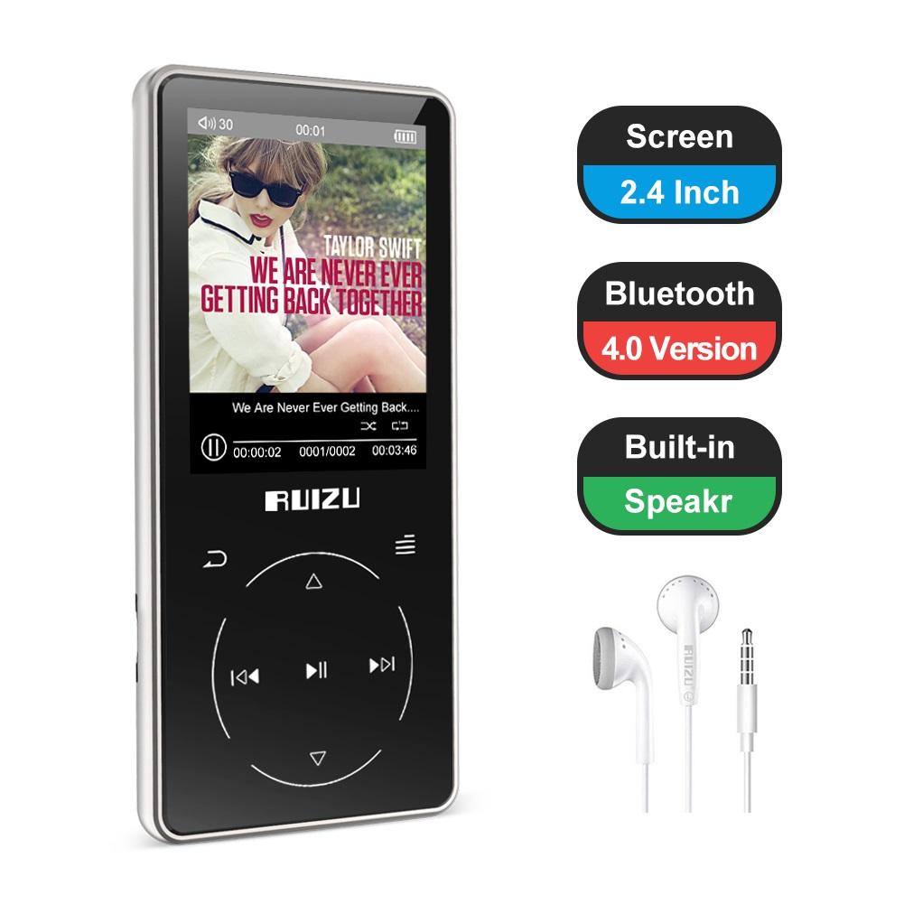 Máy nghe nhạc Hifi Bluetooth Ruizu D16 màn hình 2.4 inch - Music Player Ruizu D16