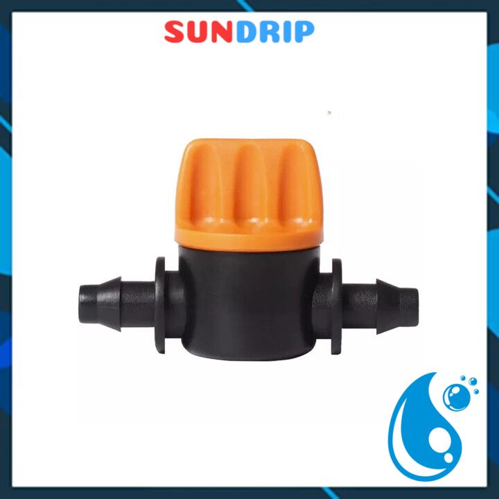 100 van khóa sino ống pe 6mm 2 đầu gài