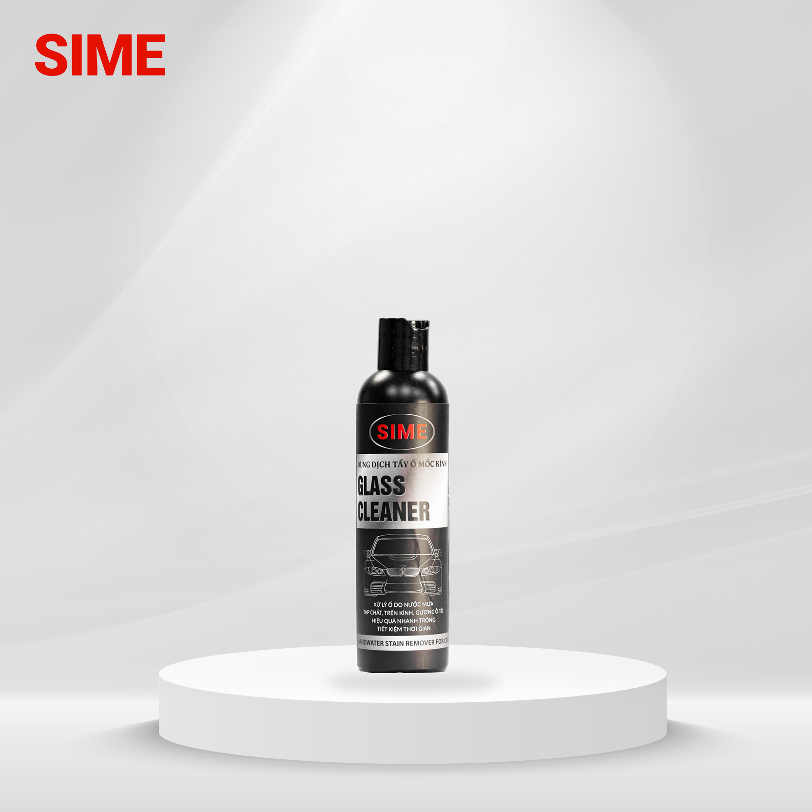 Dung dịch Sime tẩy ố mốc kính hiệu quả nhanh - tiết kiệm thời gian