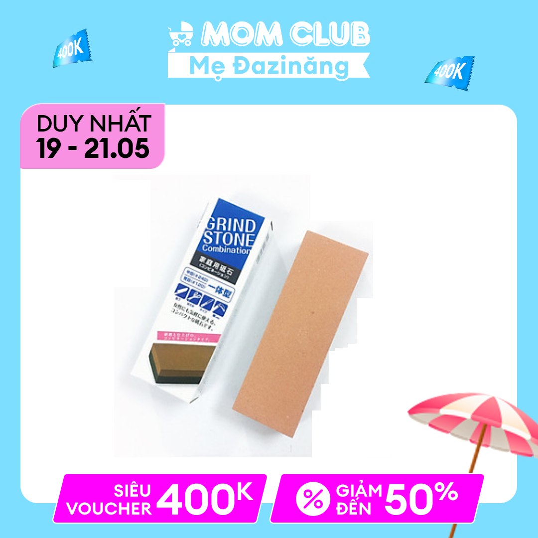Đá mài dao, kéo 2 mặt SANADA nội địa Nhật Bản