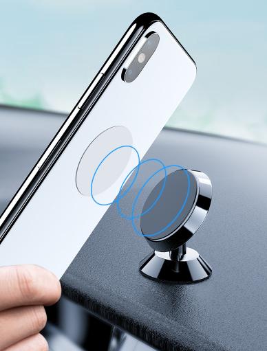 Giá đỡ nam châm hút điện thoại trên ô tô loại dính taplo
