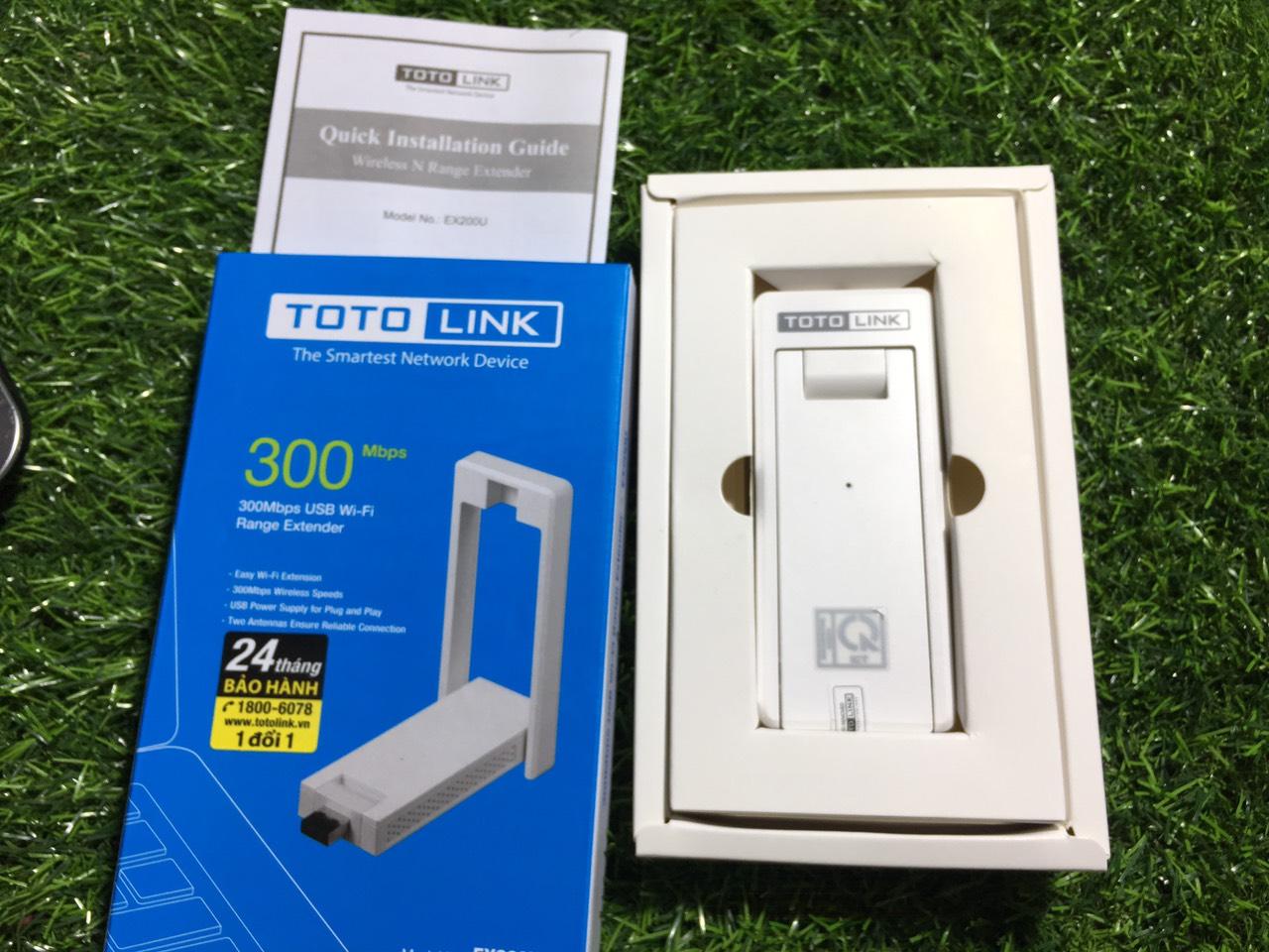 Thiết bị kích sóng wifi totolink ex200u