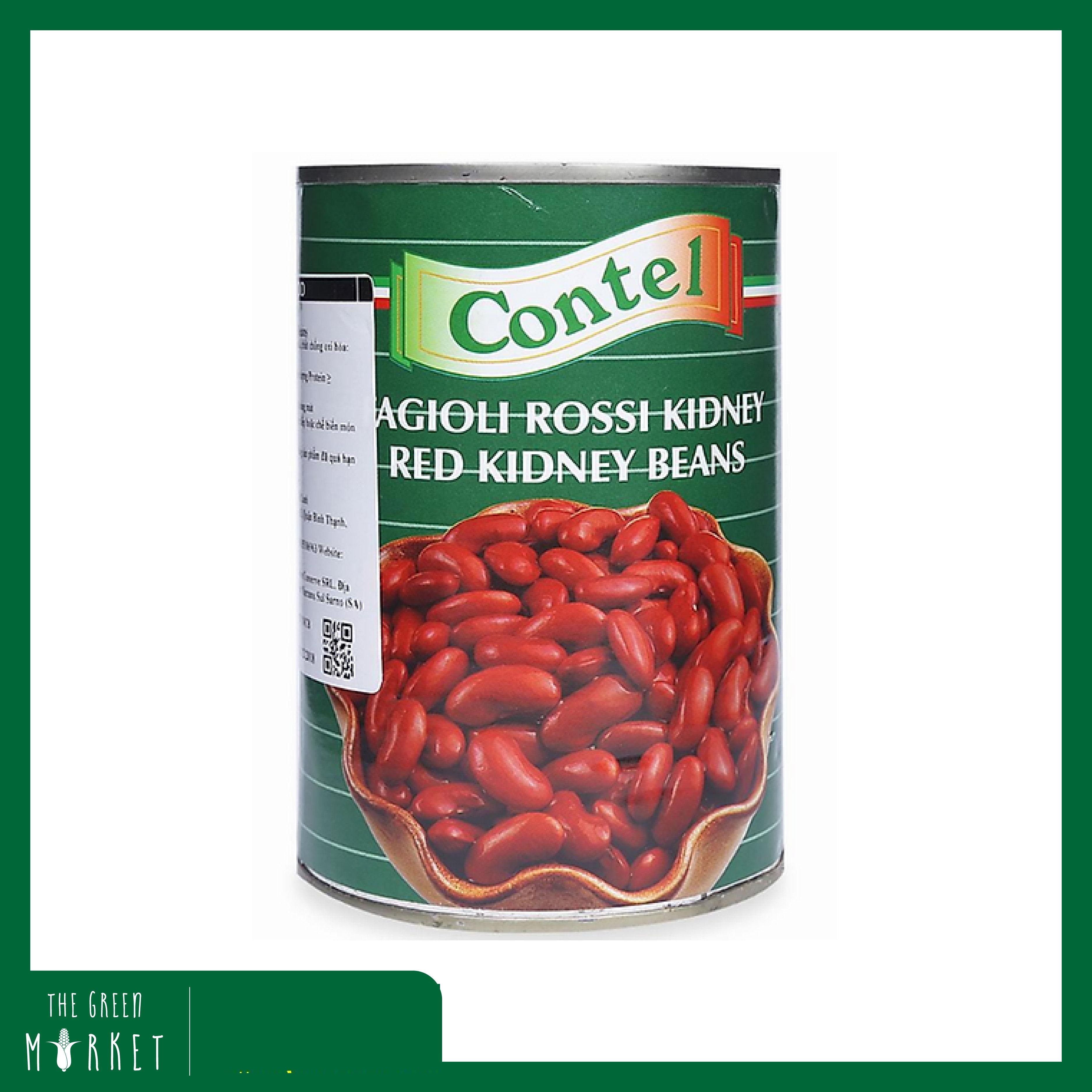 Đậu đỏ ý đóng hộp 400g the green market -