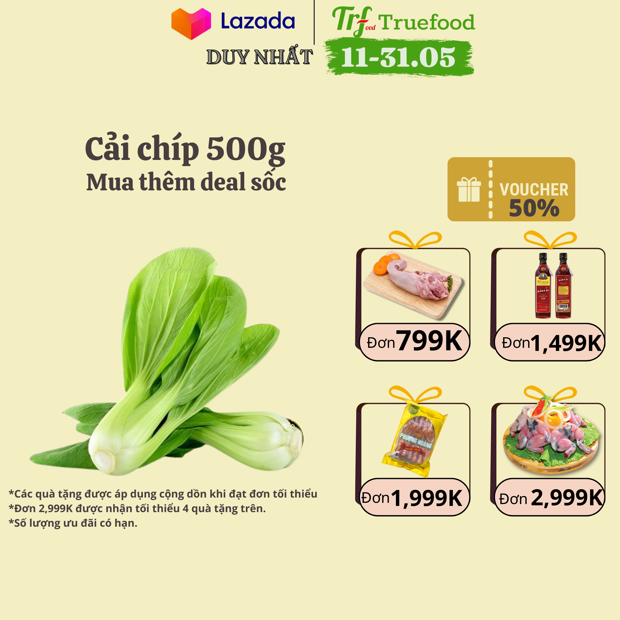 Cải chíp 500g