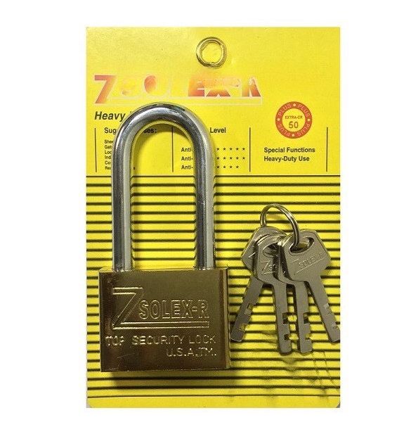 Ổ khoá zsolex càng dài 40mm 50mm 60mm - công nghệ usa