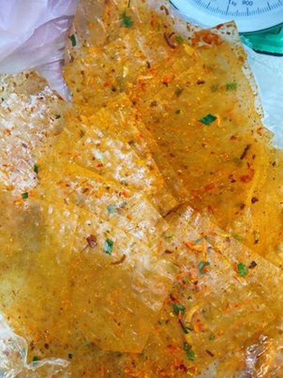 Bánh tráng lá vuông vị tôm - siêu ngon 250g