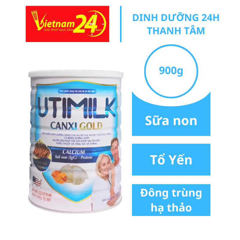 Sữa Canxi Gold Ultimilk - VIETNAM24H - Canxi cao, tổ yến