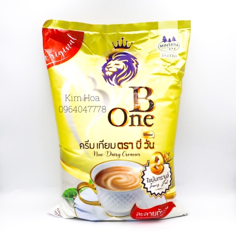 Bột kem béo B-One Thái Lan 1kg - bột sữa, bột kem không sữa, bột béo - Nguyên liệu pha trà sữa