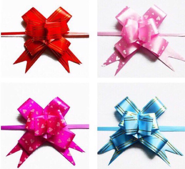 3 tập 30 Nơ rút gói quà Đủ Size Số 12, 18,30,50 [HOT]