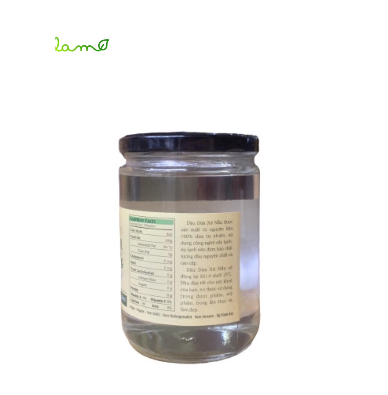 Dầu dừa ép lạnh nguyên chất tự nhiên Nhân Thùy 500ml – Toàn vẹn dưỡng chất – Natural, Cold Pressed, Virgin coconut oil