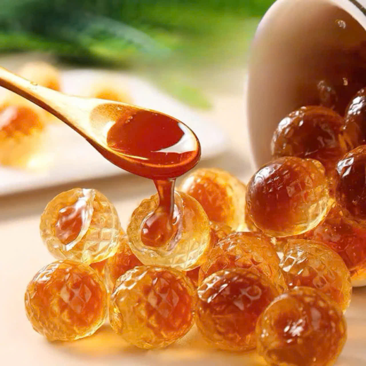  Kẹo Lê Mật Ong An Phế có nhân Giảm Ho Tiêu Đờm Hiệu Quả 1KG - Kẹo lê bổ phế tiêu đơm tốt cho cổ họng 