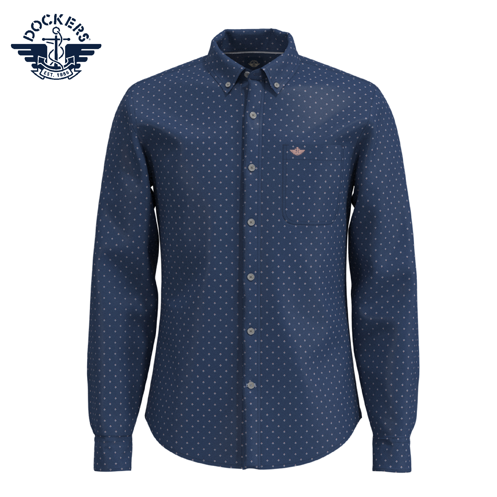 DOCKERS - Áo Sơ Mi Nam Tay Dài 69684-0160