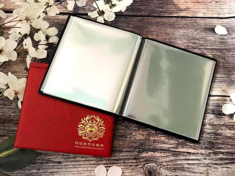 [HCM]Album Đựng Tiền Chấm Điểm PMG PCCB Có 20 Lá Phơi
