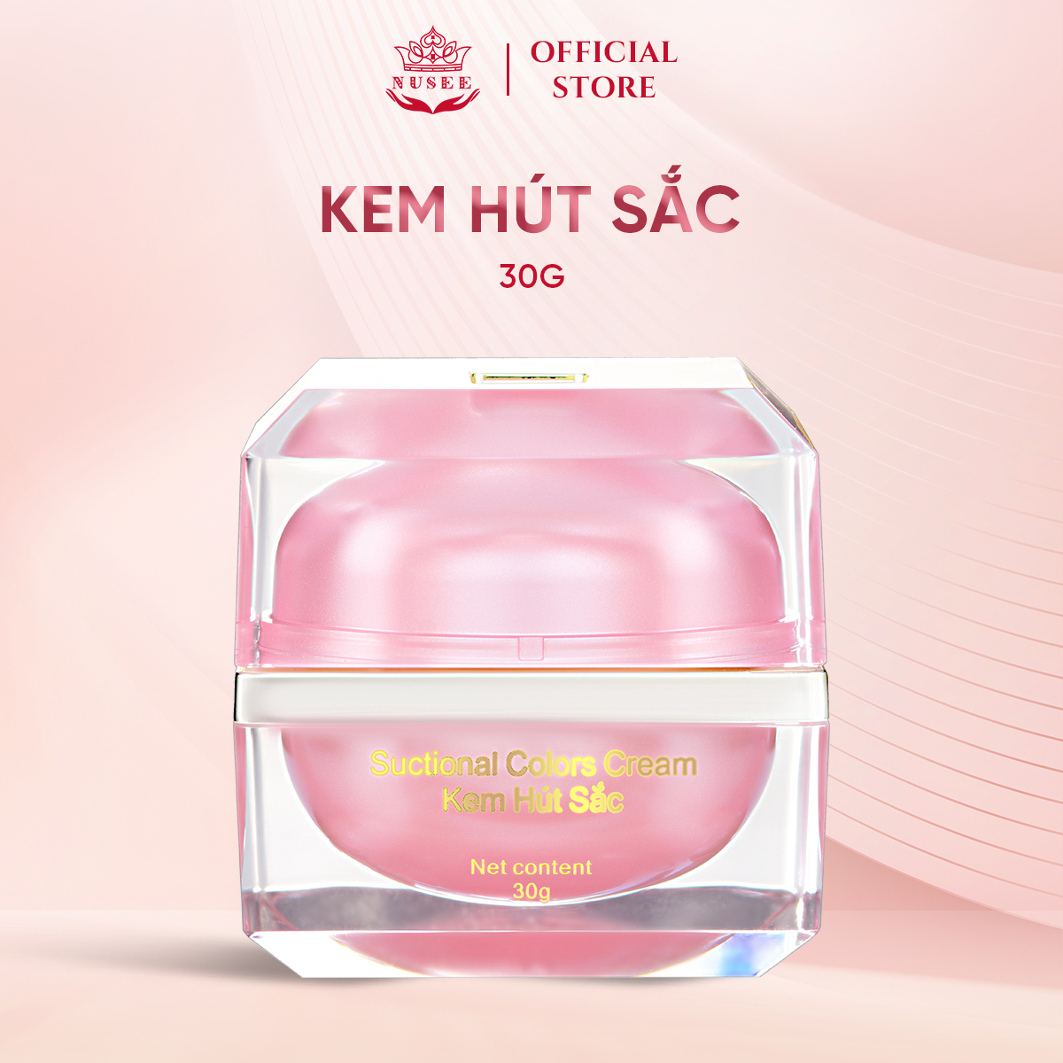 Kem Hút Sắc Nusee phục hồi da hư tổn 30g