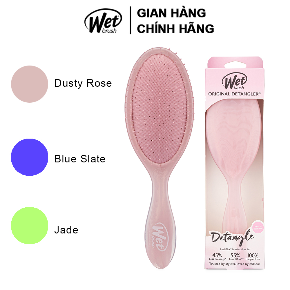 [CHINH HÃNG] Lược gỡ rối WETBRUSH dòng truyền thống họa tiết Natural Marble