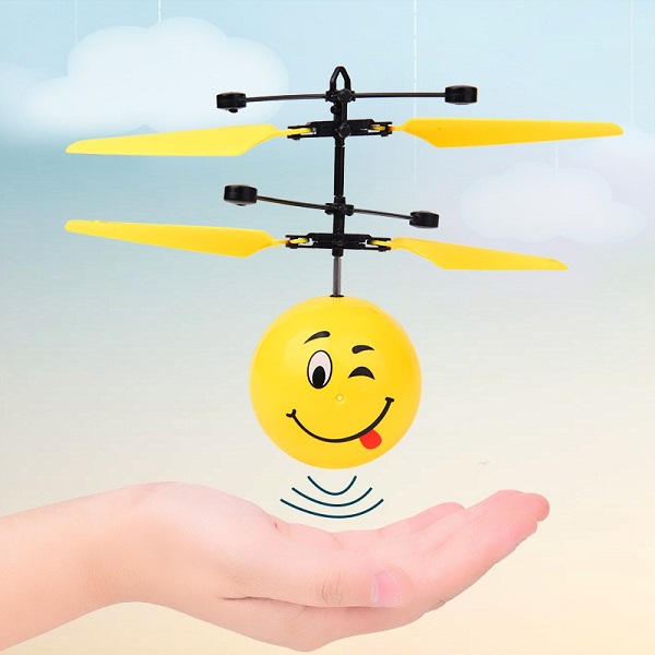 Đồ chơi cảm ứng mặt cười dành cho bé - Đồ chơi máy bay cảm ứng mặt cười hiện đại siêu bền
