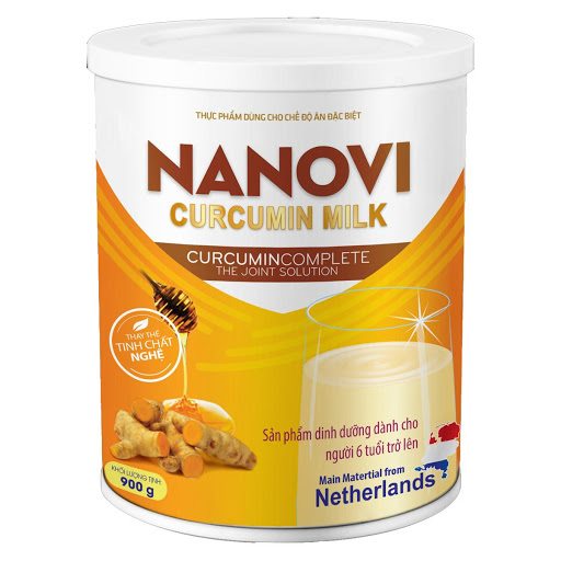 [SALE TRUNG THU]_SỮA NGHỆ NANOVI CURCUMIN MILK 400Gr_Cung cấp dinh dưỡng, phục hồi nhanh cho sức khỏe
