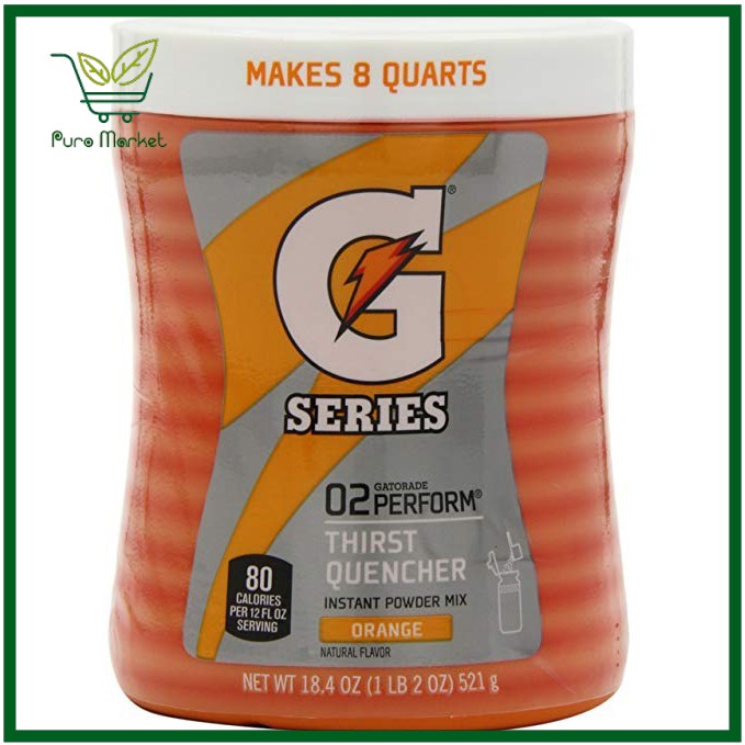 BỘT ĐỒ UỐNG CAM GATORADE INSTANT ORANGE 521g